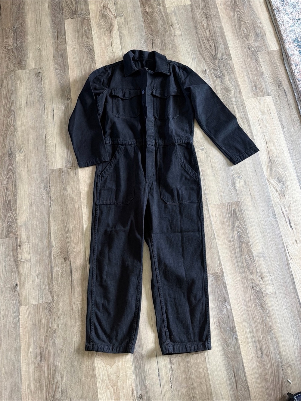 Noend Women's Black Utility Jumpsuit